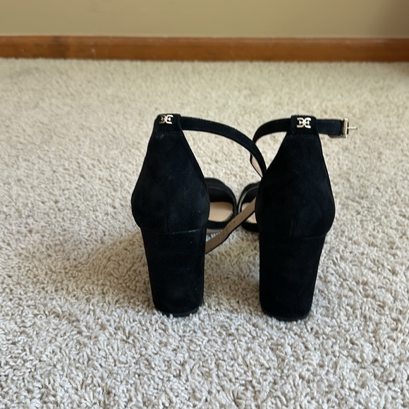 Black Ankle Strap Heels - Picture 4 of 5